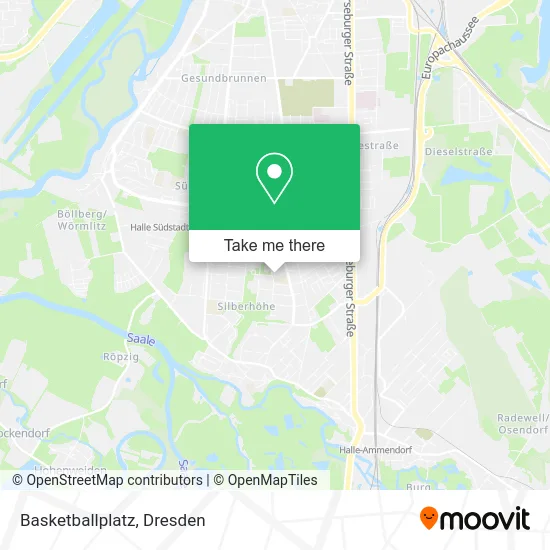 Карта Basketballplatz