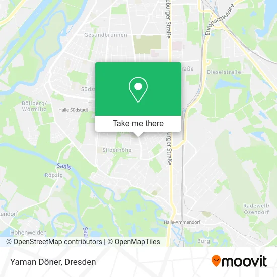 Карта Yaman Döner