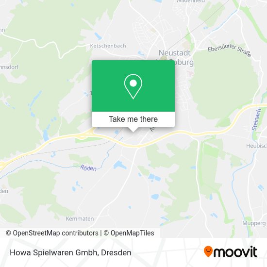 Карта Howa Spielwaren Gmbh