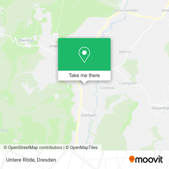 Карта Untere Röde