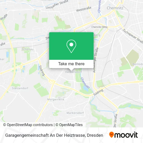 Карта Garagengemeinschaft An Der Heiztrasse
