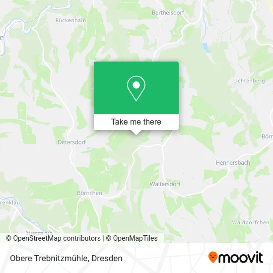 Карта Obere Trebnitzmühle