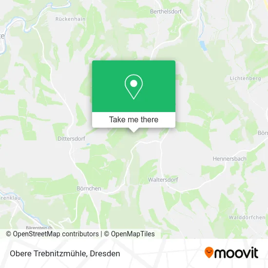 Карта Obere Trebnitzmühle