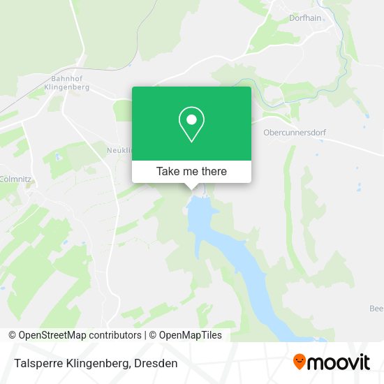 Карта Talsperre Klingenberg