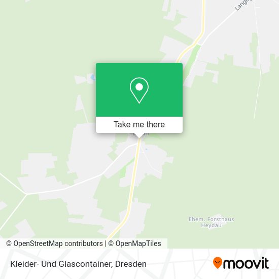 Карта Kleider- Und Glascontainer