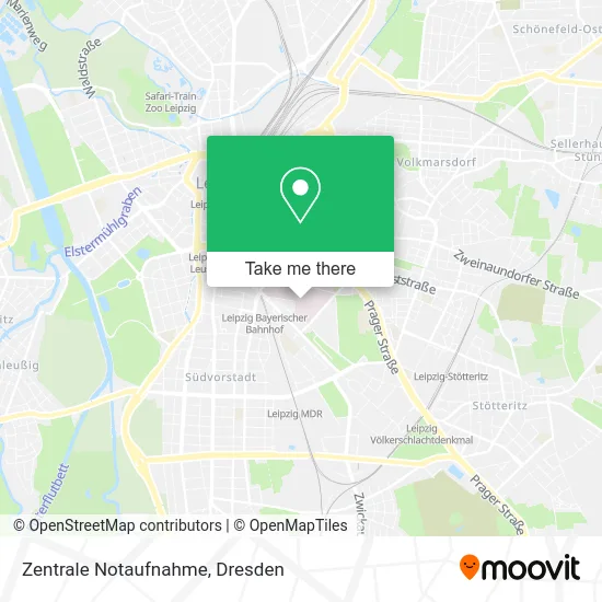 Карта Zentrale Notaufnahme