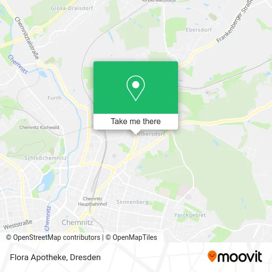 Карта Flora Apotheke