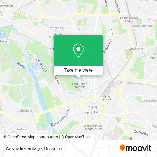 Карта Australienanlage