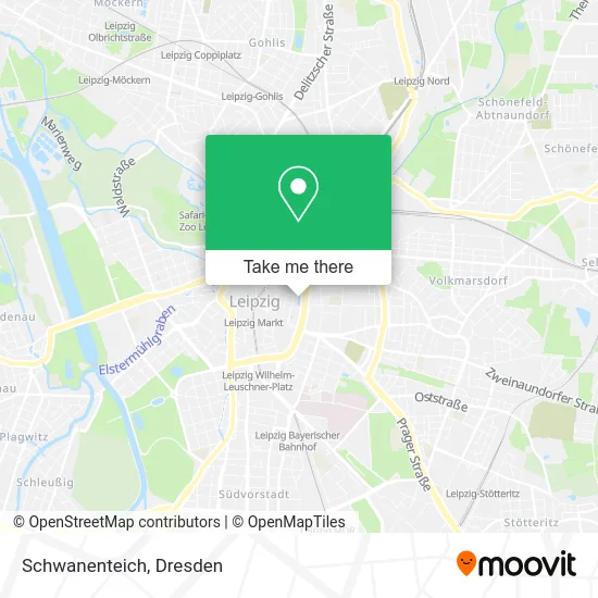 Карта Schwanenteich