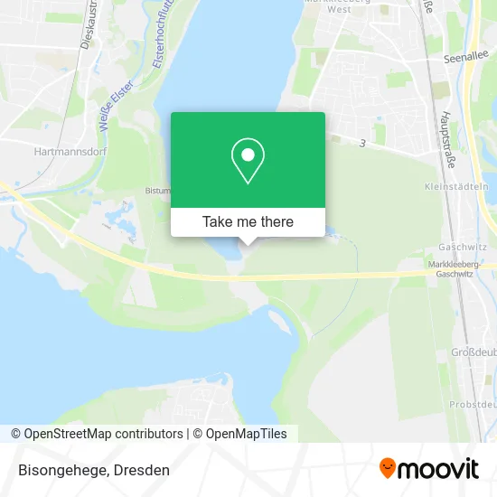 Карта Bisongehege