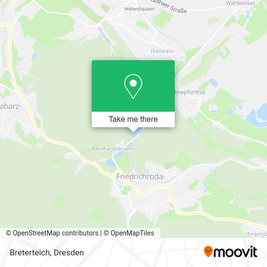 Карта Breterteich