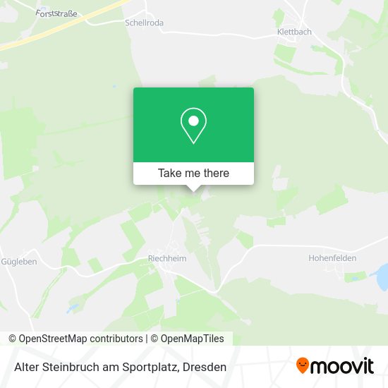 Карта Alter Steinbruch am Sportplatz