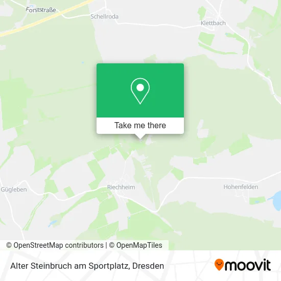 Карта Alter Steinbruch am Sportplatz