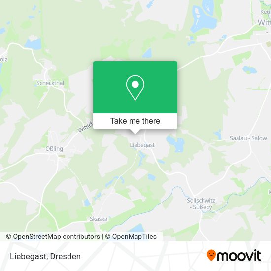 Карта Liebegast
