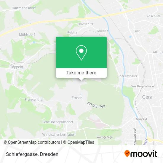 Карта Schiefergasse