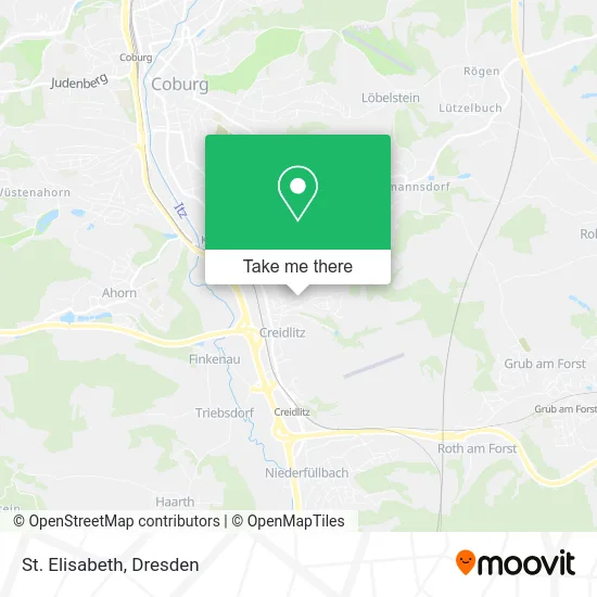 Карта St. Elisabeth