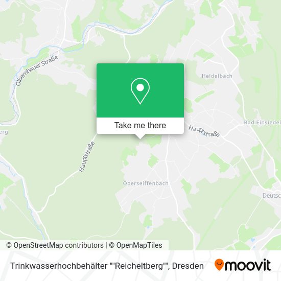 Карта Trinkwasserhochbehälter ""Reicheltberg""