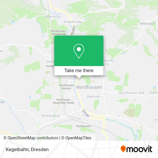 Kegelbahn map