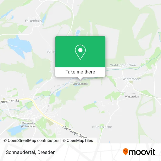 Карта Schnaudertal