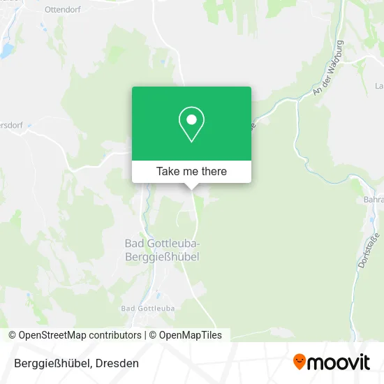 Карта Berggießhübel