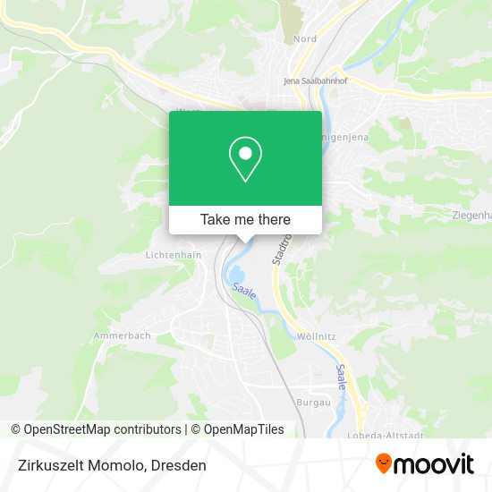 Карта Zirkuszelt Momolo