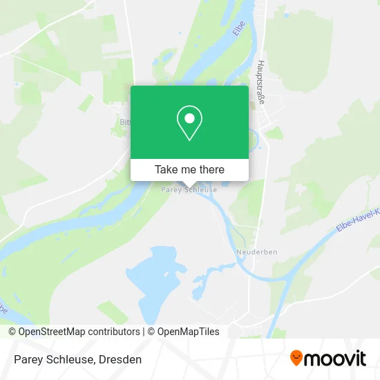 Карта Parey Schleuse