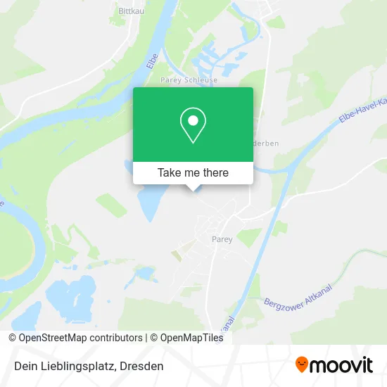 Карта Dein Lieblingsplatz
