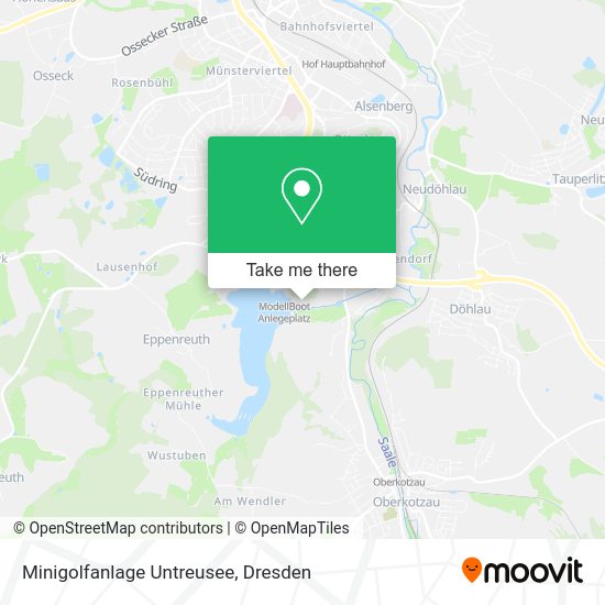 Карта Minigolfanlage Untreusee