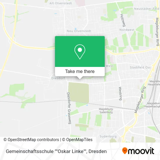 Карта Gemeinschaftsschule ""Oskar Linke""