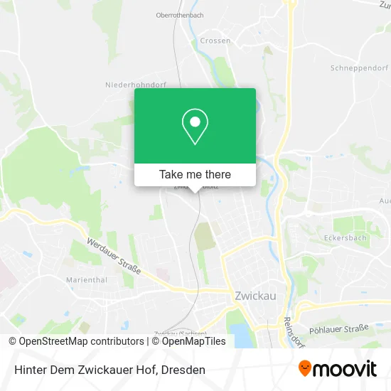 Карта Hinter Dem Zwickauer Hof