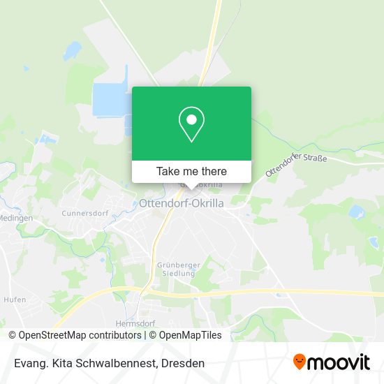 Карта Evang. Kita Schwalbennest