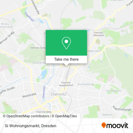 Карта Si Wohnungsmarkt