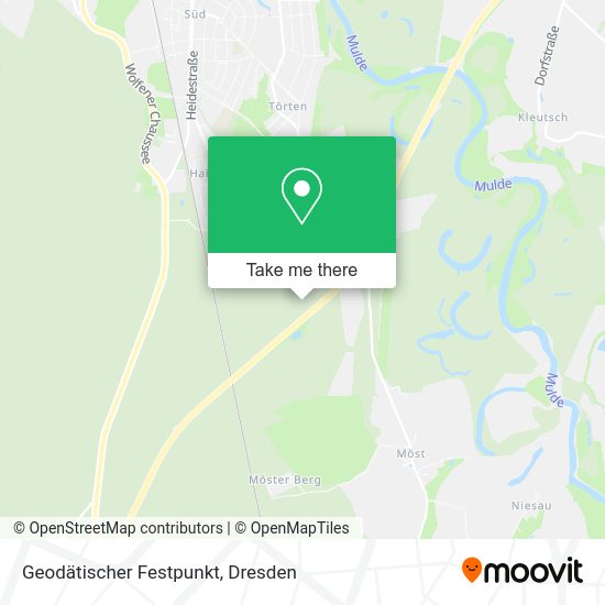 Карта Geodätischer Festpunkt