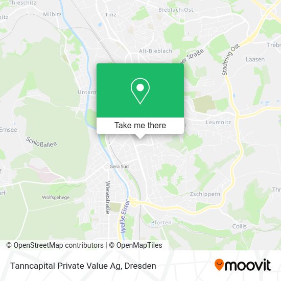 Карта Tanncapital Private Value Ag