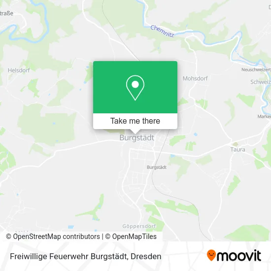 Карта Freiwillige Feuerwehr Burgstädt