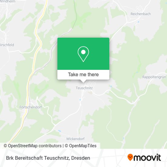 Карта Brk Bereitschaft Teuschnitz