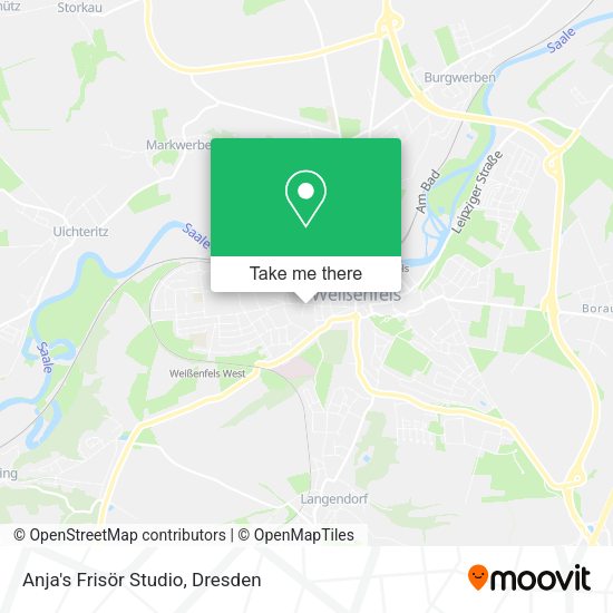 Карта Anja's Frisör Studio