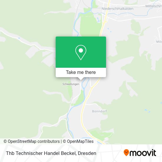 Карта Thb Technischer Handel Beckel