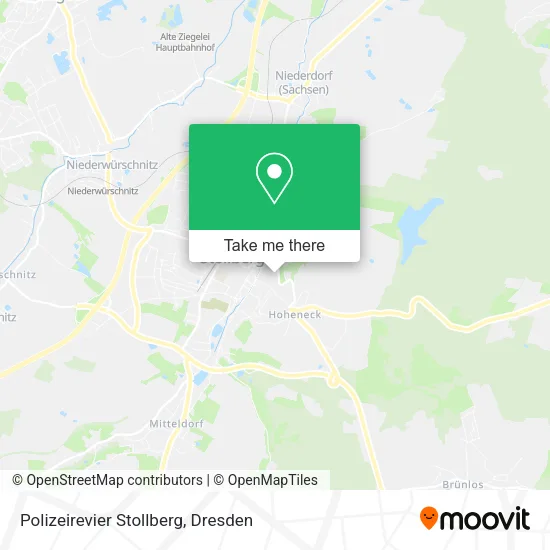 Карта Polizeirevier Stollberg