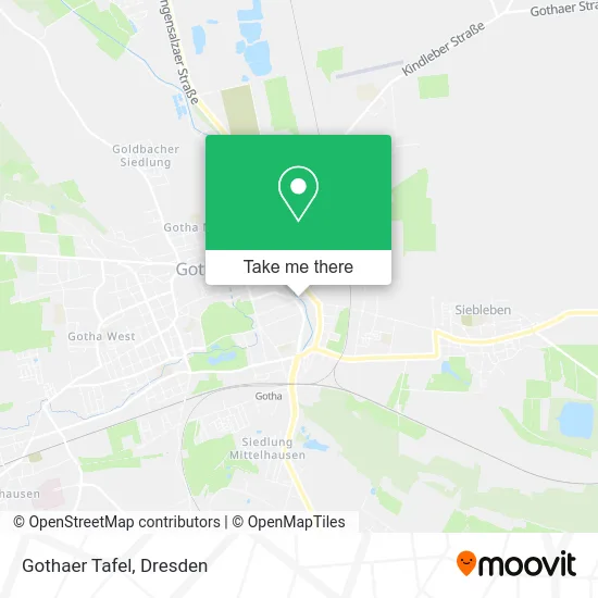 Карта Gothaer Tafel