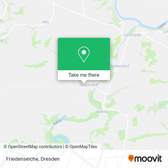 Карта Friedenseiche