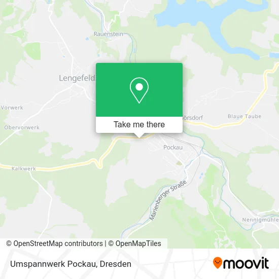 Карта Umspannwerk Pockau