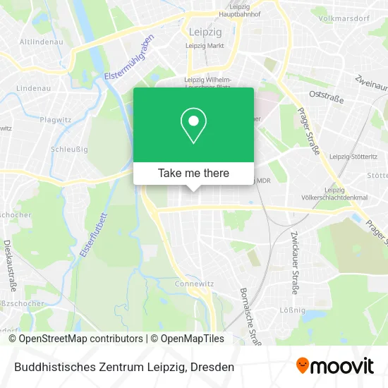 Карта Buddhistisches Zentrum Leipzig