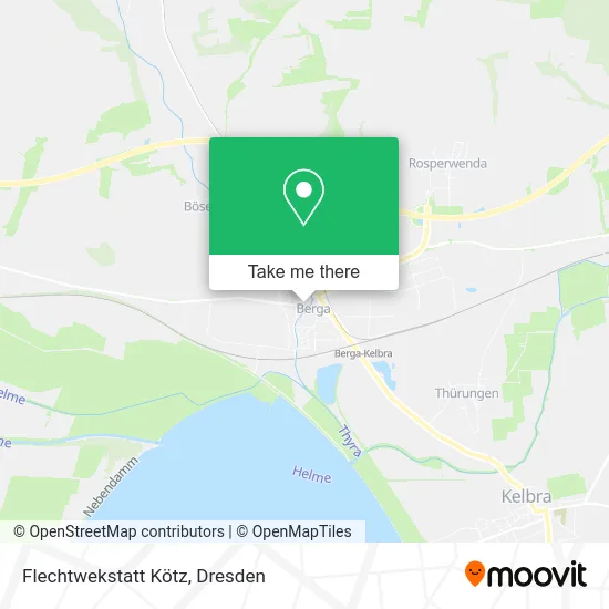 Карта Flechtwekstatt Kötz