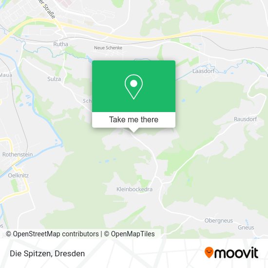 Карта Die Spitzen