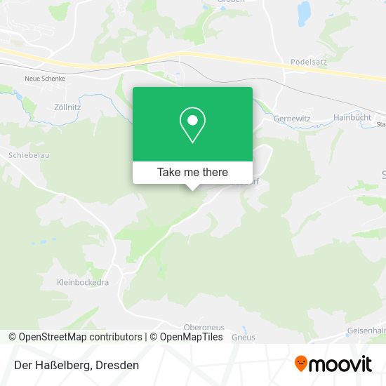 Карта Der Haßelberg