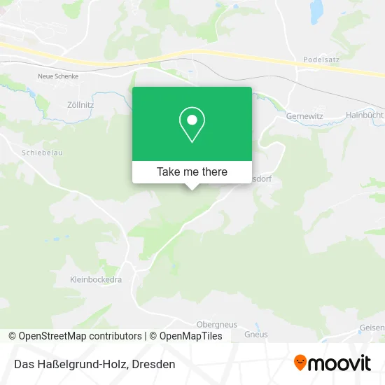 Карта Das Haßelgrund-Holz