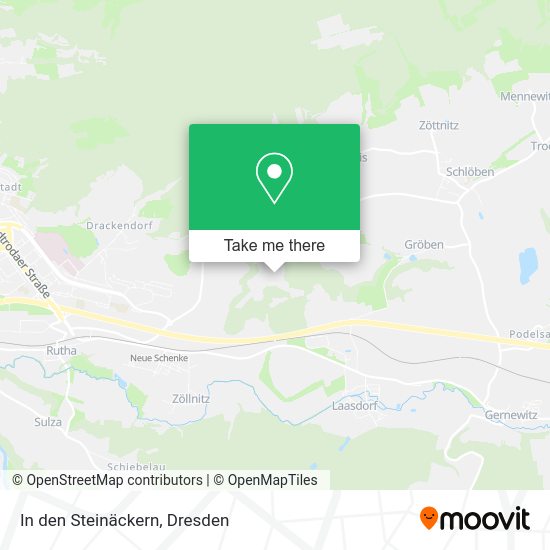 Карта In den Steinäckern
