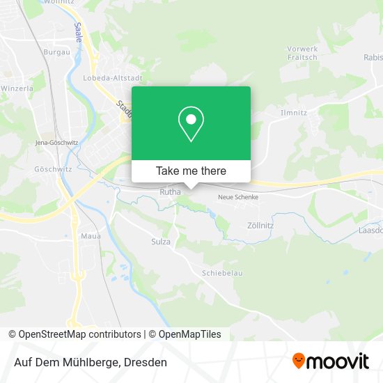 Карта Auf Dem Mühlberge