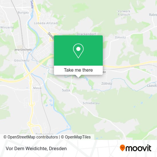 Карта Vor Dem Weidichte